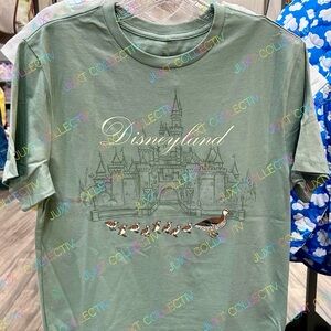 NWT Disney Parks Disneyland Ducks Castle Graphic Shirt
